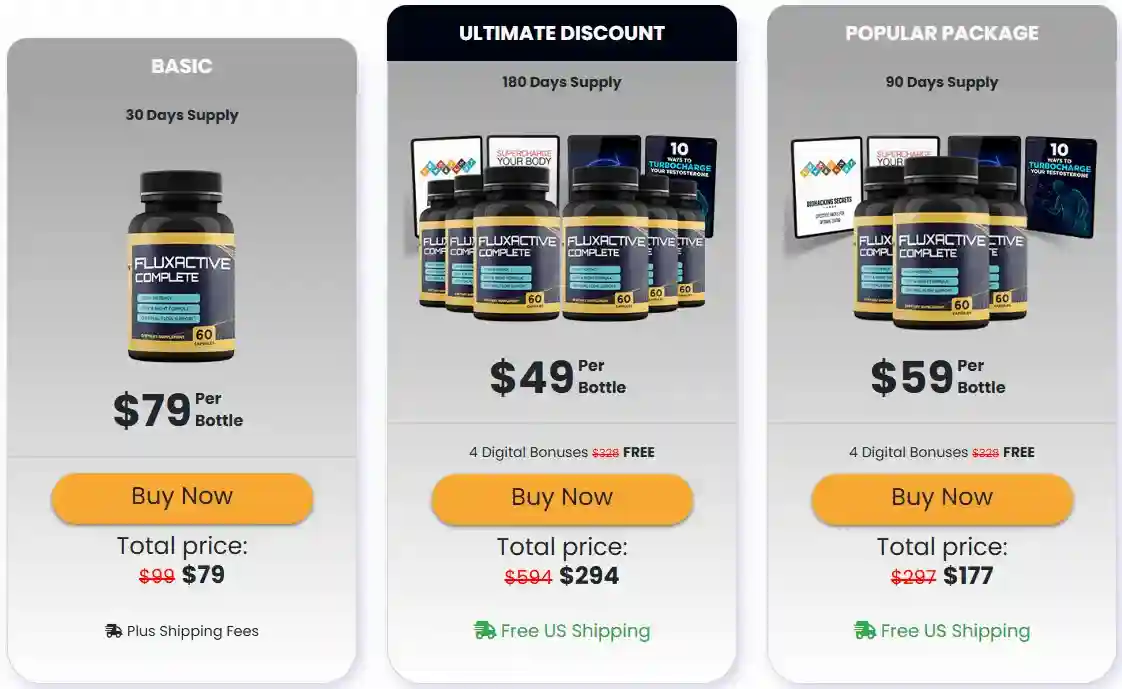 fluxactive complete price