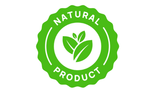 100% natural non-GMO supplement icon